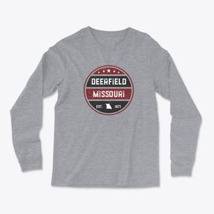Deerfield Missouri Americana Light Soft Long Sleeve T-Shirt