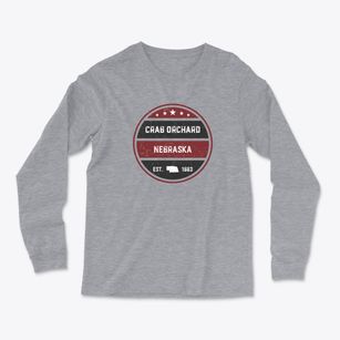 Crab Orchard Nebraska Americana Light Soft Long Sleeve T-Shirt