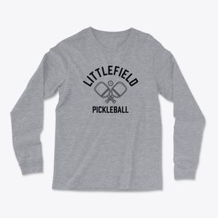 Littlefield Texas Pickleball Light Soft Long Sleeve T-Shirt
