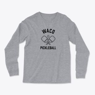 Waco Texas Pickleball Light Soft Long Sleeve T-Shirt
