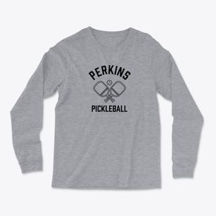 Perkins Missouri Pickleball Light Soft Long Sleeve T-Shirt