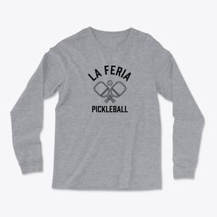 La Feria Texas Pickleball Light Soft Long Sleeve T-Shirt
