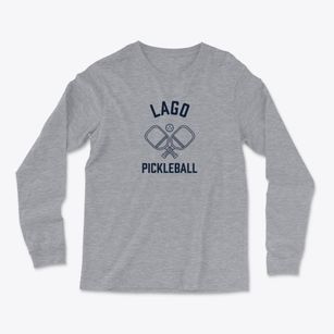 Lago Utah Pickleball Light Soft Long Sleeve T-Shirt