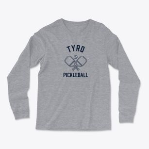 Tyro North Carolina Pickleball Light Soft Long Sleeve T-Shirt