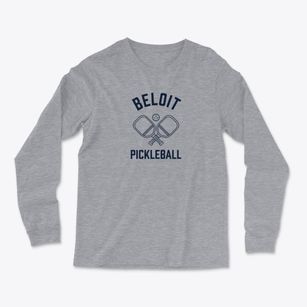 Beloit Kansas Pickleball Light Soft Long Sleeve T-Shirt