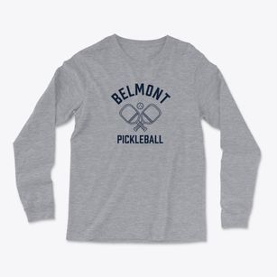 Belmont Ohio Pickleball Light Soft Long Sleeve T-Shirt