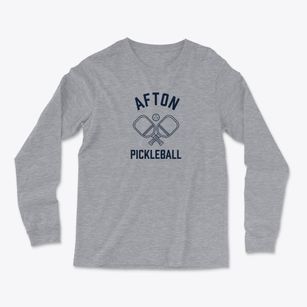 Afton Tennessee Pickleball Light Soft Long Sleeve T-Shirt