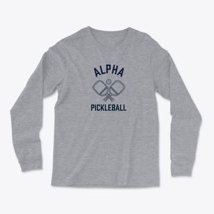 Alpha Kentucky Pickleball Light Soft Long Sleeve T-Shirt