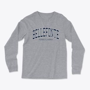 Bellefonte Pennsylvania Traditional Light Soft Long Sleeve T-Shirt