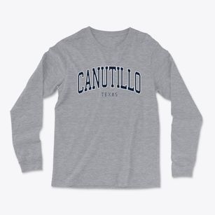 Canutillo Texas Traditional Light Soft Long Sleeve T-Shirt