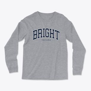 Bright Indiana Traditional Light Soft Long Sleeve T-Shirt