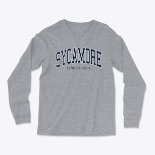 Sycamore Pennsylvania Traditional Light Soft Long Sleeve T-Shirt