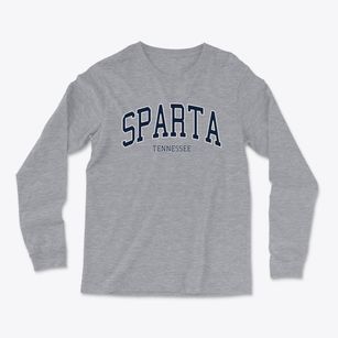 Sparta Tennessee Traditional Light Soft Long Sleeve T-Shirt