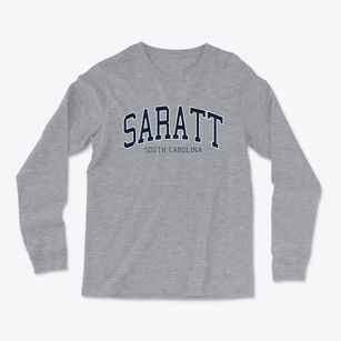 Saratt South Carolina Traditional Light Soft Long Sleeve T-Shirt