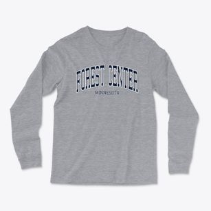 Forest Center Minnesota Traditional Light Soft Long Sleeve T-Shirt