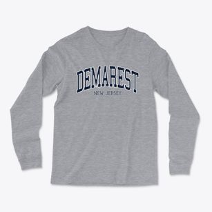 Demarest New Jersey Traditional Light Soft Long Sleeve T-Shirt