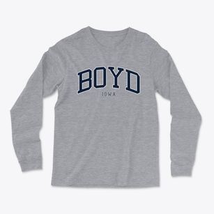 Boyd Iowa Traditional Light Soft Long Sleeve T-Shirt