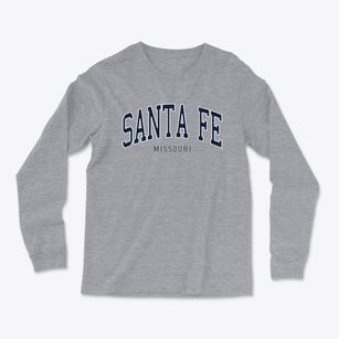 Santa Fe Missouri Traditional Light Soft Long Sleeve T-Shirt