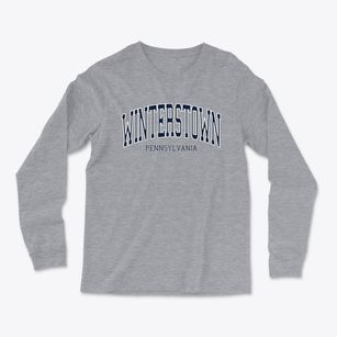 Winterstown Pennsylvania Traditional Light Soft Long Sleeve T-Shirt