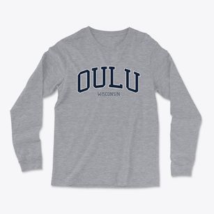 Oulu Wisconsin Traditional Light Soft Long Sleeve T-Shirt