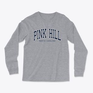 Pink Hill North Carolina Traditional Light Soft Long Sleeve T-Shirt