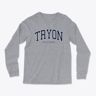 Tryon Oklahoma Traditional Light Soft Long Sleeve T-Shirt