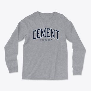 Cement Oklahoma Traditional Light Soft Long Sleeve T-Shirt