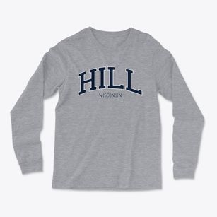 Hill Wisconsin Traditional Light Soft Long Sleeve T-Shirt