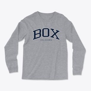 Box Oklahoma Traditional Light Soft Long Sleeve T-Shirt