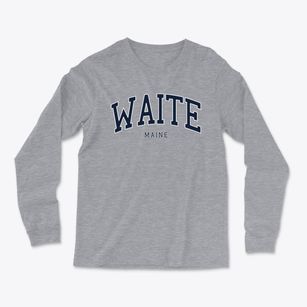 Waite Maine Traditional Light Soft Long Sleeve T-Shirt