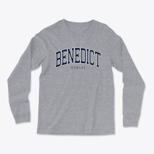 Benedict Kansas Traditional Light Soft Long Sleeve T-Shirt