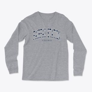 Fairfax Station Virginia Traditional Light Soft Long Sleeve T-Shirt