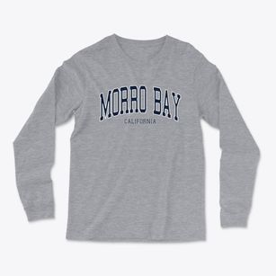 Morro Bay California Traditional Light Soft Long Sleeve T-Shirt