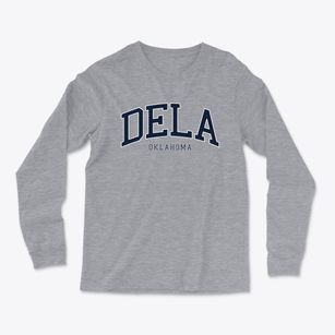 Dela Oklahoma Traditional Light Soft Long Sleeve T-Shirt