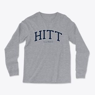 Hitt Illinois Traditional Light Soft Long Sleeve T-Shirt