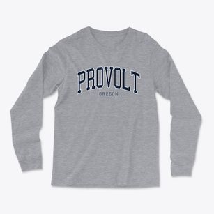 Provolt Oregon Traditional Light Soft Long Sleeve T-Shirt