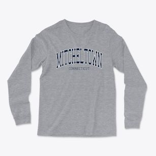 Mitcheltown Connecticut Traditional Light Soft Long Sleeve T-Shirt