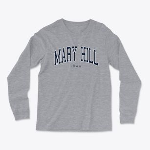 Mary Hill Iowa Traditional Light Soft Long Sleeve T-Shirt