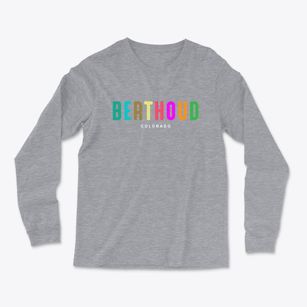 Berthoud Colorado Color Pop Light Soft Long Sleeve T-Shirt