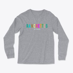 Ranchettes Wyoming Color Pop Light Soft Long Sleeve T-Shirt