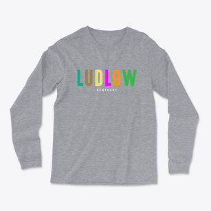 Ludlow Kentucky Color Pop Light Soft Long Sleeve T-Shirt