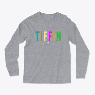 Tiffin Iowa Color Pop Light Soft Long Sleeve T-Shirt