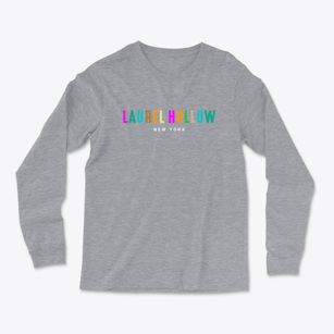 Laurel Hollow New York Color Pop Light Soft Long Sleeve T-Shirt