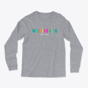 Watkins Glen New York Color Pop Light Soft Long Sleeve T-Shirt