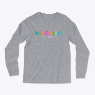 Port Edwards Wisconsin Color Pop Light Soft Long Sleeve T-Shirt