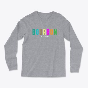 Bourbon Missouri Color Pop Light Soft Long Sleeve T-Shirt