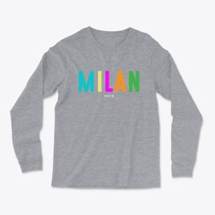 Milan Ohio Color Pop Light Soft Long Sleeve T-Shirt