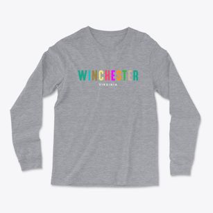 Winchester Virginia Color Pop Light Soft Long Sleeve T-Shirt
