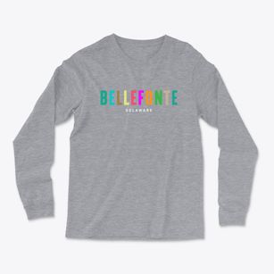 Bellefonte Delaware Color Pop Light Soft Long Sleeve T-Shirt