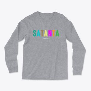 Satanta Kansas Color Pop Light Soft Long Sleeve T-Shirt